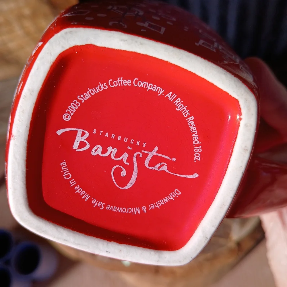Starbucks festive red